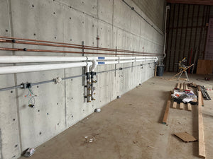 Glycol Stainless Wall Manifold