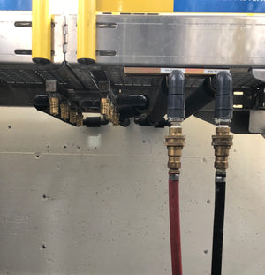 Glycol Stainless Wall Manifold