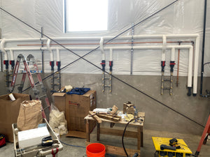Glycol Stainless Wall Manifold