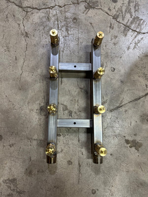 Glycol Stainless Wall Manifold