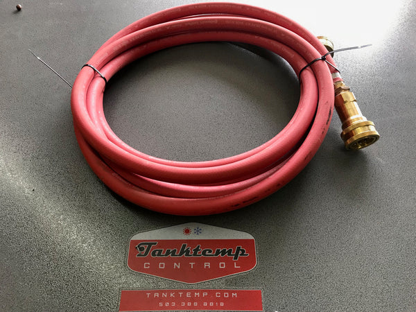 Glycol hose ready to ship